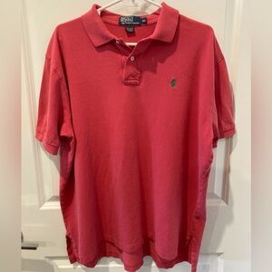 RALPH LAUREN XL Pink Polo - Men’s XL